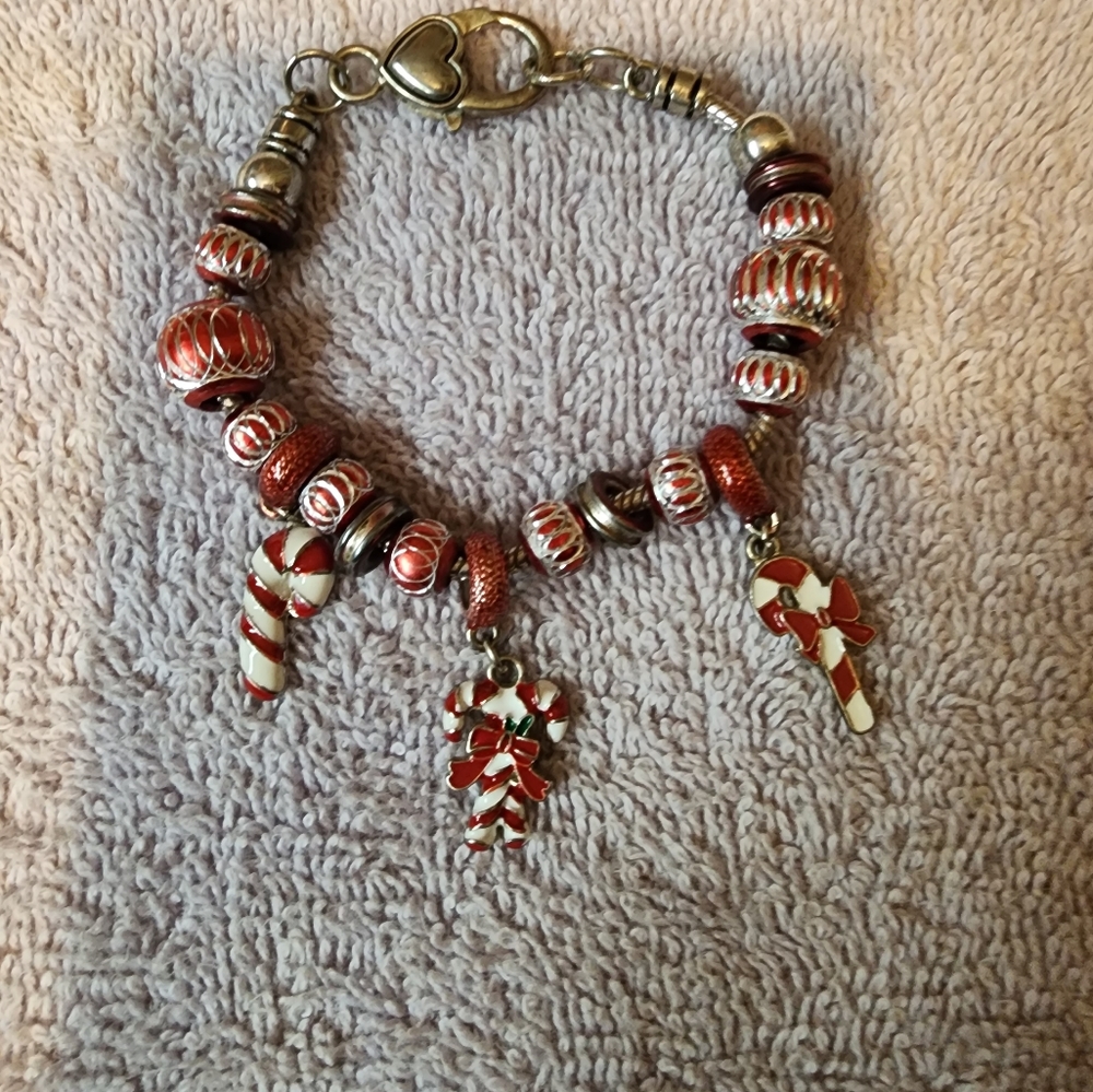 Candy Cane Bracelet